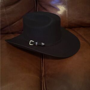 Classic Black Men's Cowboy Hat
